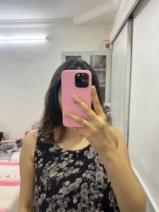 Floral Print Layered Top