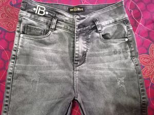 Charcoal Grey Jean