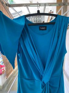 Blue dress