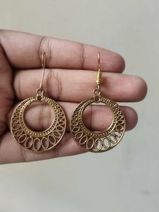 Oxidized Jhumka Earrings