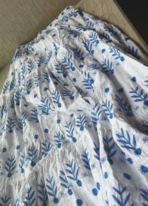 Long Embroidered Skirt
