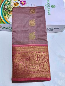 Mauve Saree with Blouse Peice Including