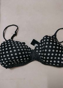 Polka Dot Bikini Top
