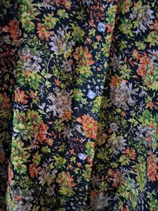Vintage Chiffon Button Up
