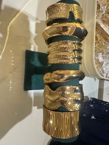 New Gold Chunky Bracelet bangle kada