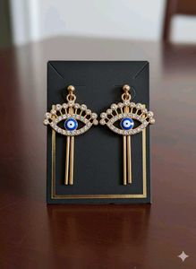 Evil Eye Dangle Earrings For Women