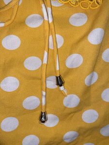 Mustard yellow bell Sleeves Top