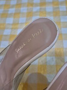 Sneak-a-peek Transparent Heels