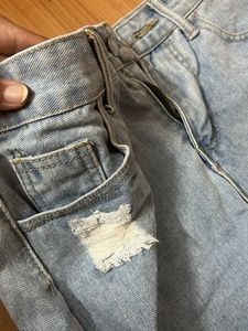 Light Denim Shorts