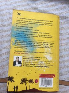 ONE INDIAN GIRL by Chetan Bhagat