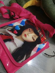 Pink Girlish Sling Bag