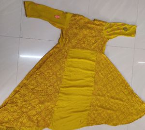 XXL Size Women Shrug....Yellow Colour Daily Wear