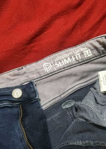 John Players Jeans Dark Wash Slim Fit Jean