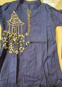 A-line Cotton KURTI