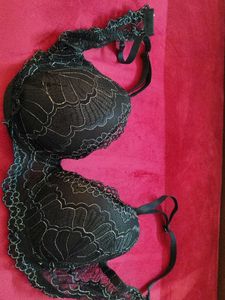 Elegant Black Lace Bra