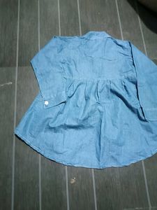 Cute Denim Shirt Dress