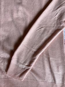 Peach color perfect office wear cute sweater