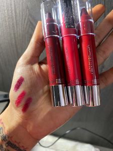 Lipstick Combo Of Set 3 Lipcrayon