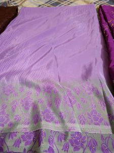 Floral Print Saree