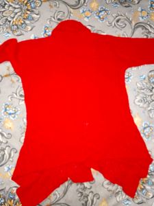 Red La Mode Cardigan