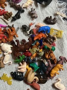 Vintage Toy Animal Collection