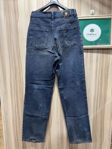 Versace Jeans Couture Blue Designer Washed Denim