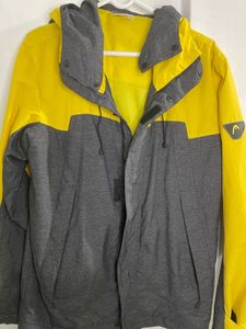 Stylish Yellow &amp; Gray Jacket