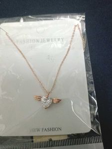 Rose 18k Gold Plated Necklace - Set Of 2