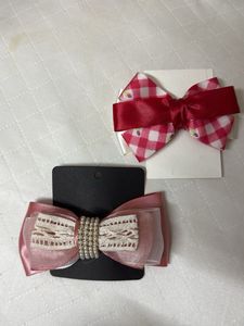 Handmade Hair Bows - Set of 2