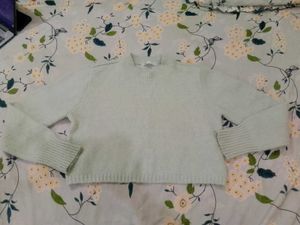 Mint Green Knit Pullover