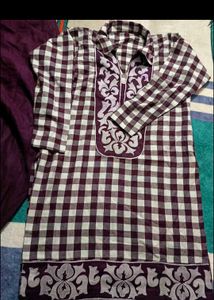 Free Women Winter Wear Suit Salwar &amp;Free Top Xl