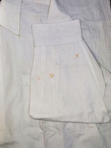 FARAGO White Formal Shirt For MEN