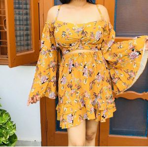 Co-ord Set Of Top And Skirt
