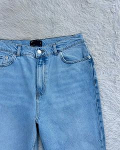 High Waisted Denim Jeans