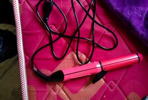 2 in 1 hair straightener and curler(pink)
