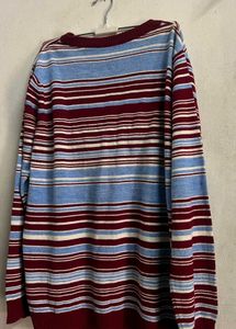 Striped Round Neck Sweater