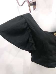 Black Crop Top
