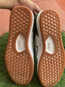 VANS Green &amp; White