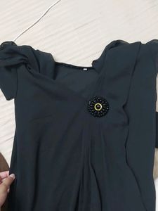 Black Party Wear Gown