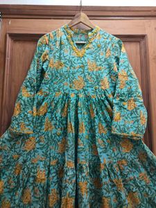 Floral Print Maxi Dress