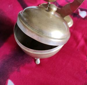 Brass Bowl Wit Lid (2)