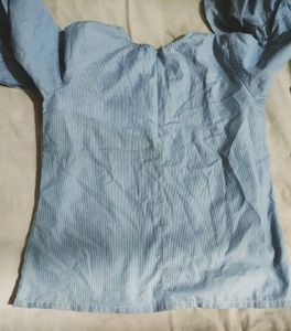 Formal Crop Shirt With Lace