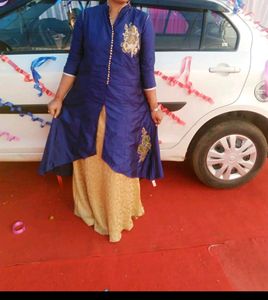 Western Style Kurta Skirt Xxl