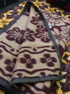 Warm Fleece Blanket Brown