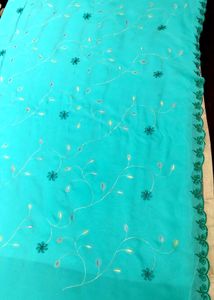 Light Weight Chiffon Saree With Blouse
