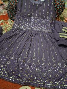 Heavy Party Wear Afgani Dress
