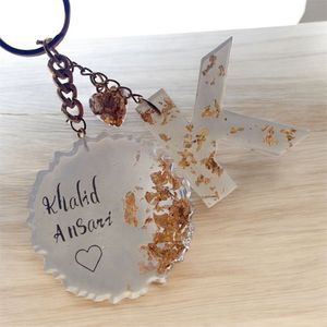 Custom Resin Initial Keychain(customisation Avail)
