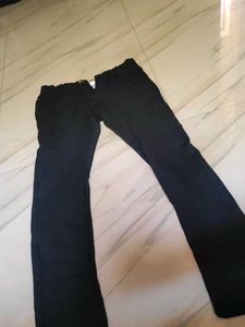 Lyrca Black Pant Men