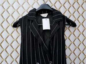 New With Tag Long Korean Vest Shirt Midi Dress