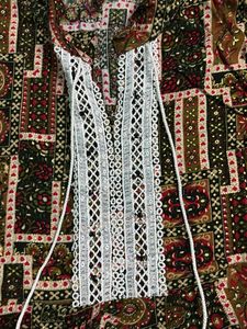 Boho Ethnic Short Kurti /top